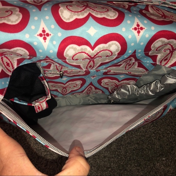 Ju-Ju-Be Be All Diaper Bag in Sweet Hearts print - Picture 2 of 8